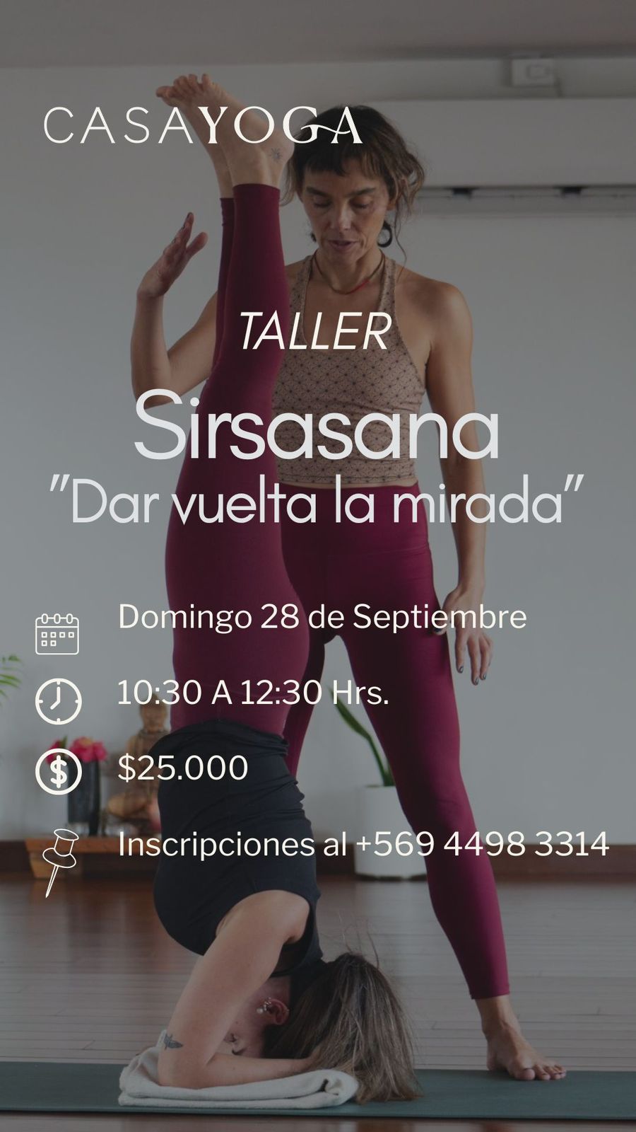 Talleres de Ajustes: Sirsasana