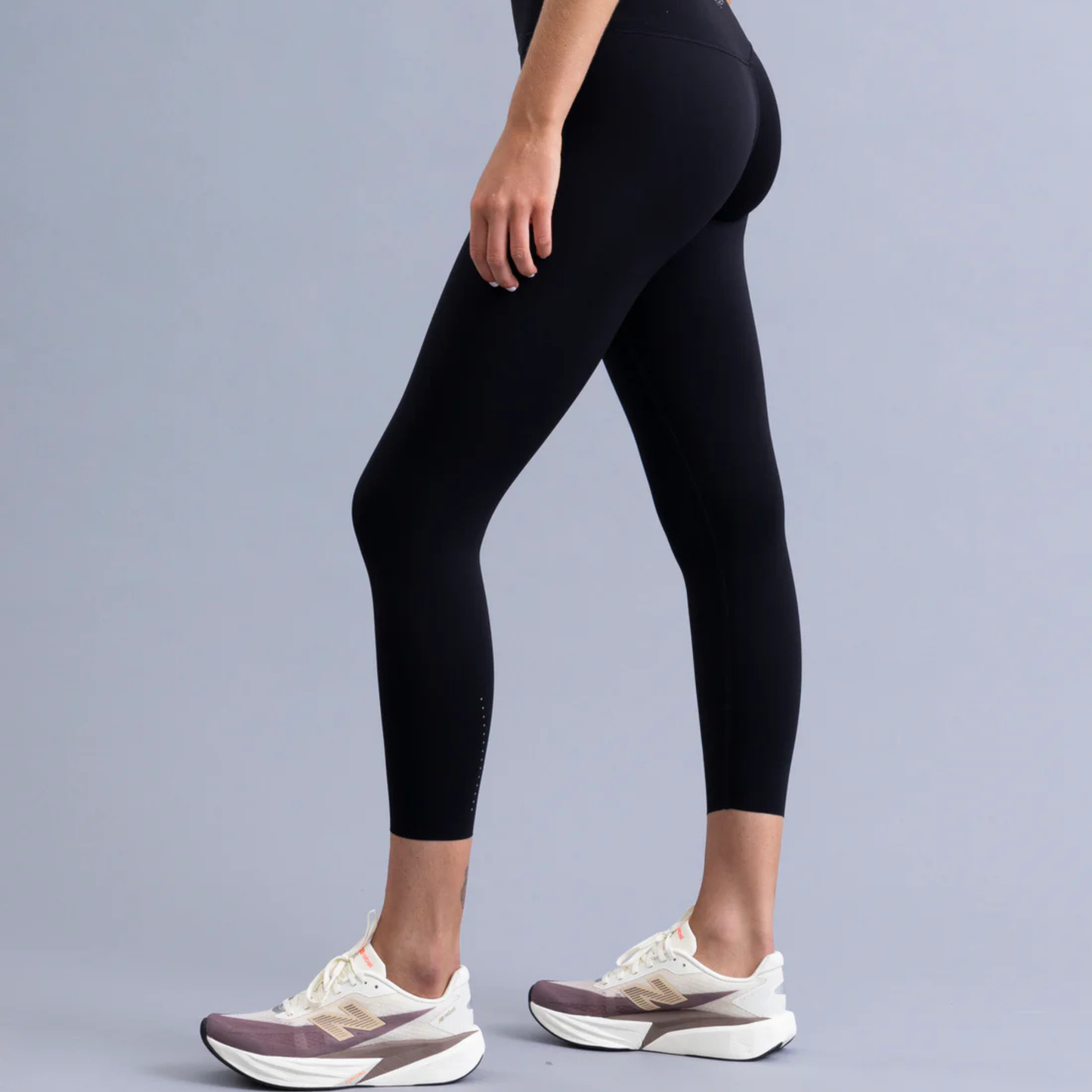 Legging Running Unfinished Luna Black - Thea